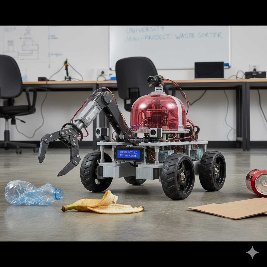 Waste Classification Mobile Robot Project
